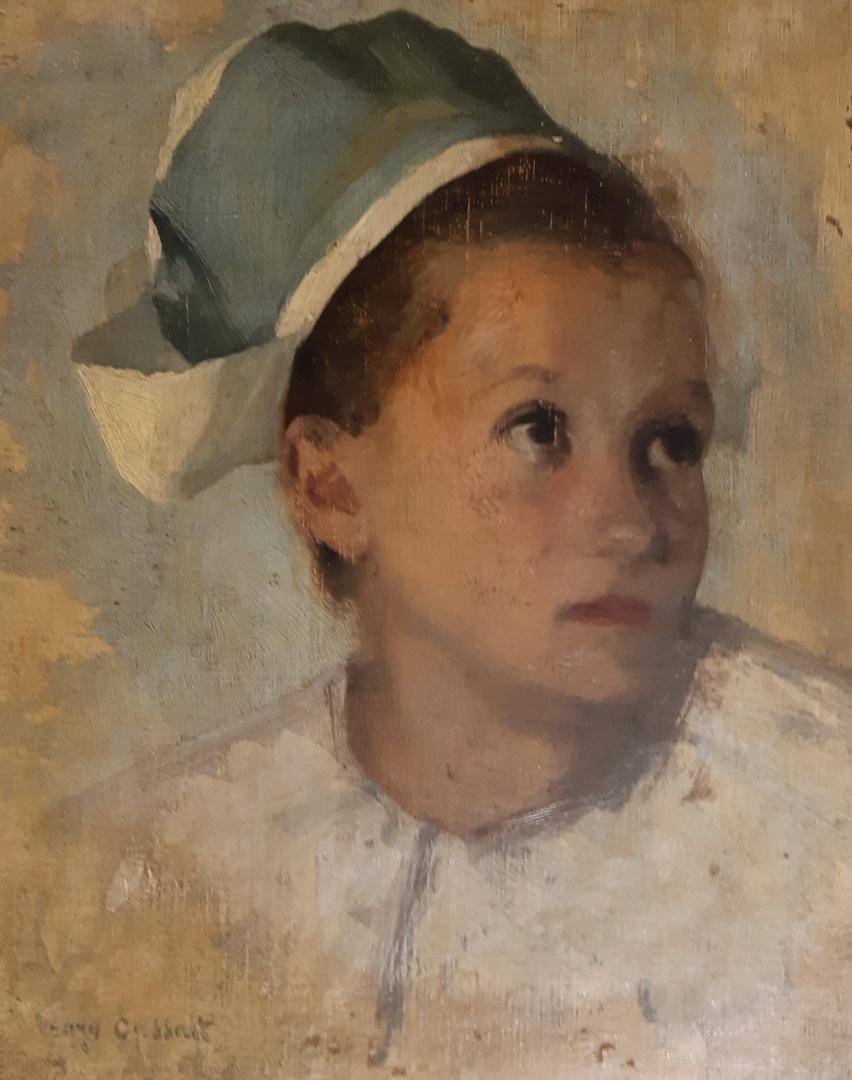 portrait de jeune fille de mary cassatt