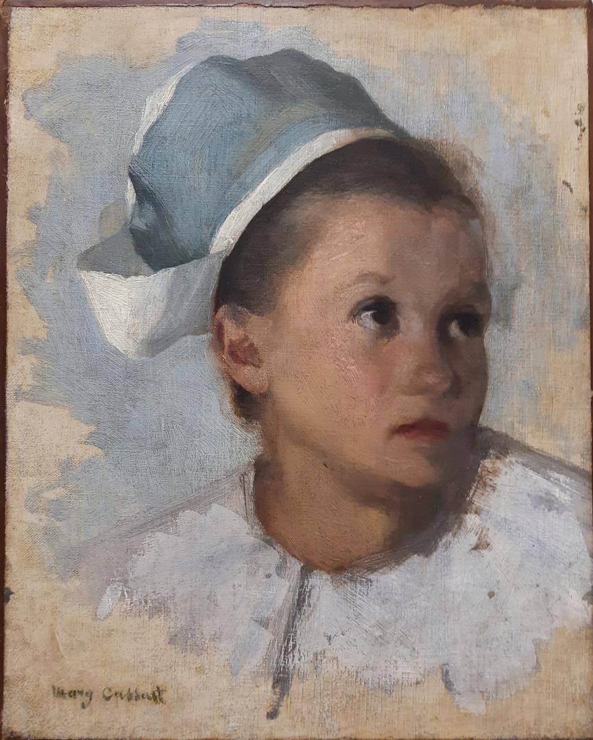 portrait de jeune fille de mary cassatt2