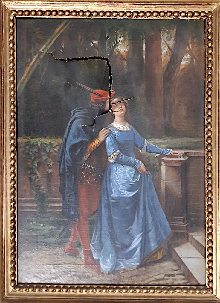 un tableau est rencontre amoureuse de francesco hayez
