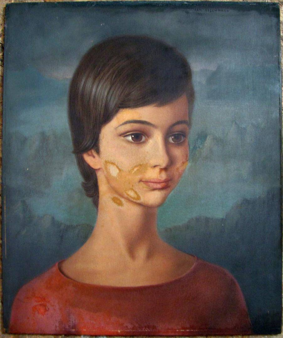 portrait de femme- ram rischmann