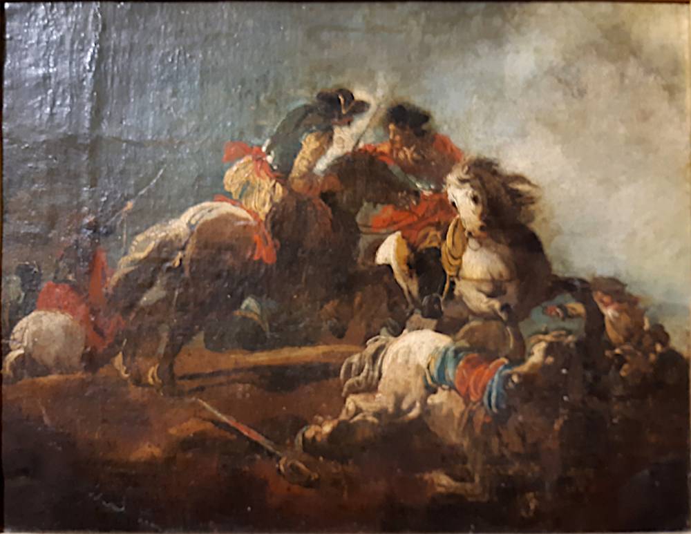 bataille - avant et après restauration